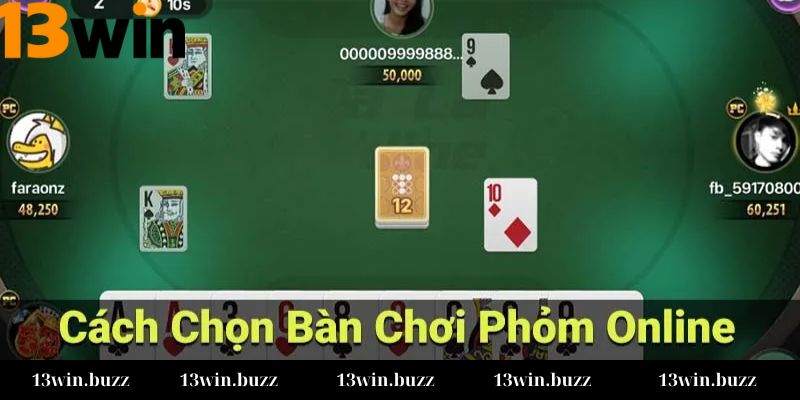 Luật chơi Bài Phỏm ăn tiền thật cơ bản